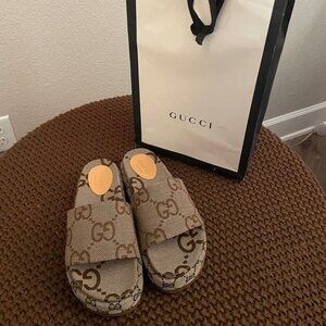 WOMEN'S PLATFORM SLIDE SANDAL